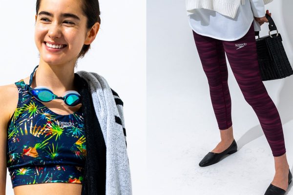 Speedoの水陸両用ウエアでON、OFF使えるコーデを満喫！
