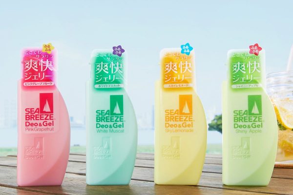 新感覚のデオドラントアイテム。いつでもどこでも簡単ケア、お出かけサイズのシーブリーズ　デオ＆ジェル A　