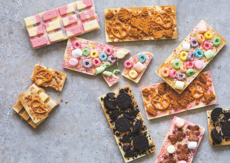 ピーナッツバターチョコレートバークのレシピ